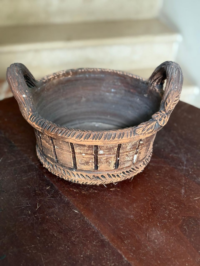 Canasta ceramica