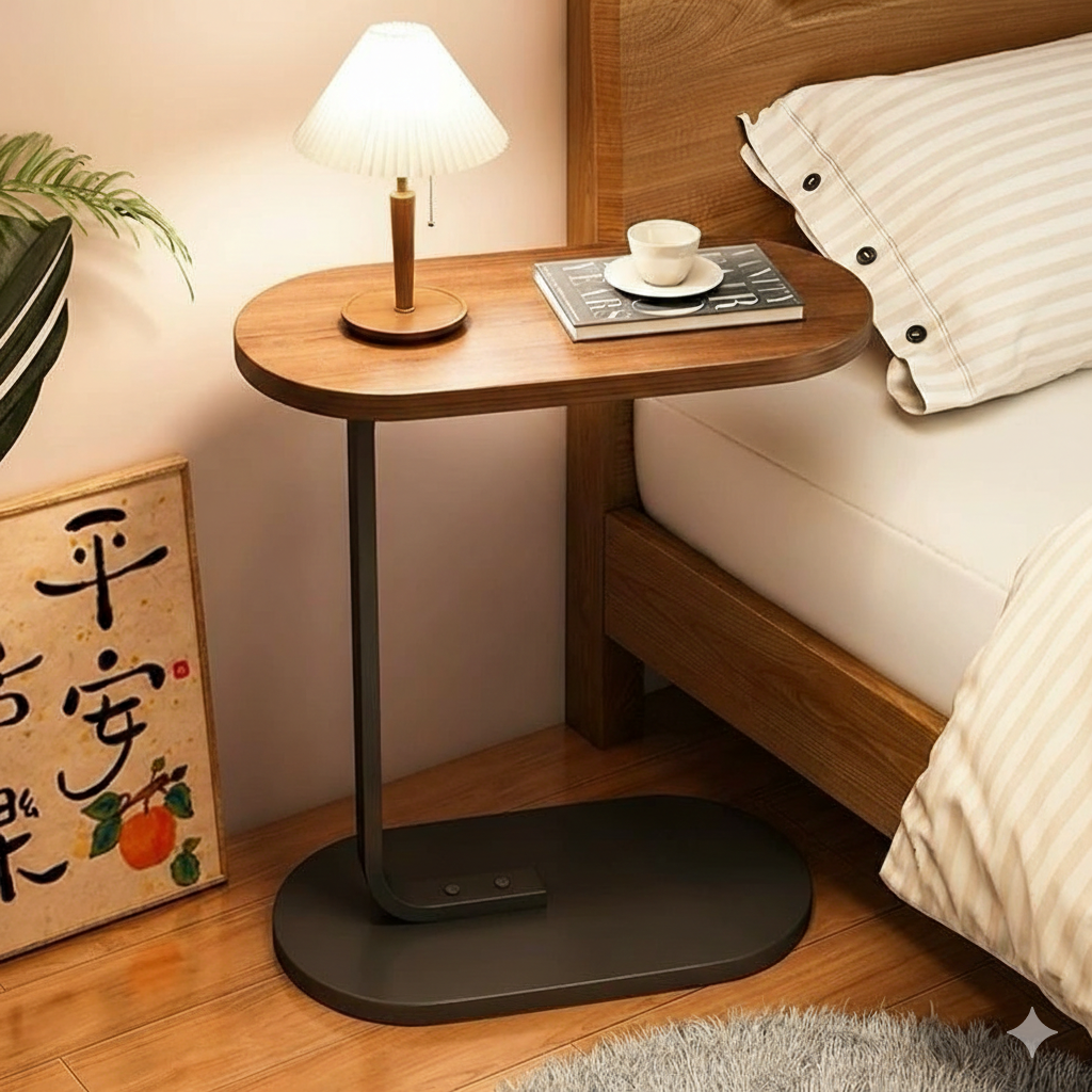 Mesa Auxiliar Deslizante C – Compacta y Funcional