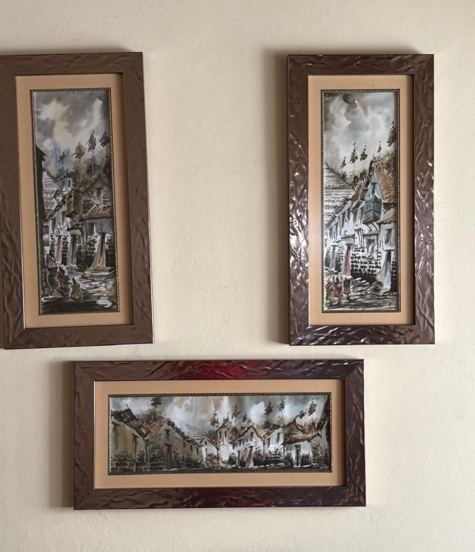 Set de 3 cuadros