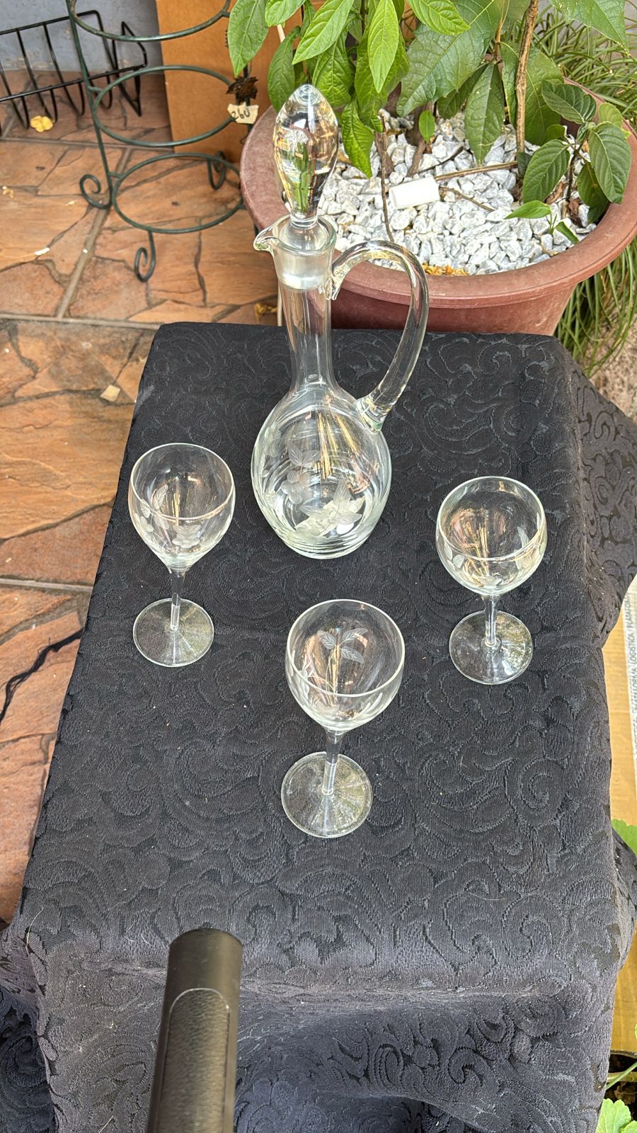 Set para licor con copas