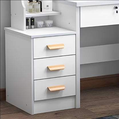 Tocador Moderno con Luz LED – Elegancia, Orden y Funcionalidad