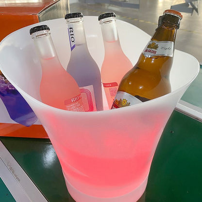 Hielera - Parlante LED para bebidas frias