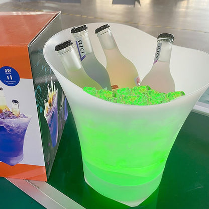 Hielera - Parlante LED para bebidas frias
