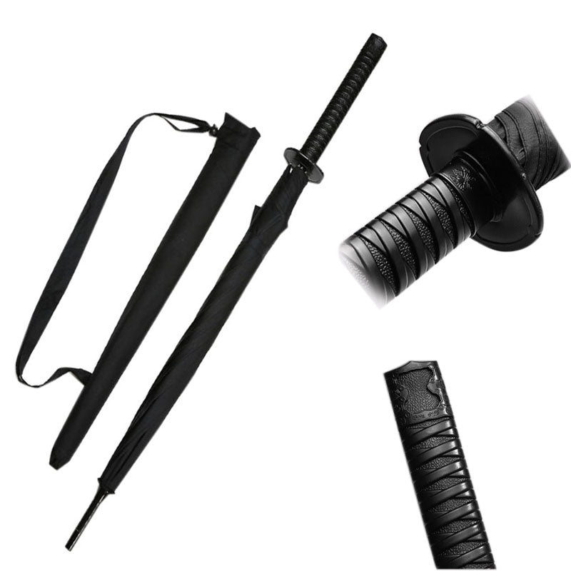 Paraguas Katana Ultra-resistente ANTI-VIENTO 16 varillas