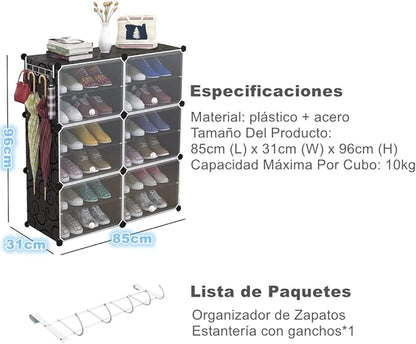Zapatera Organizadora Armable con Puertas -  ENVIO GRATIS