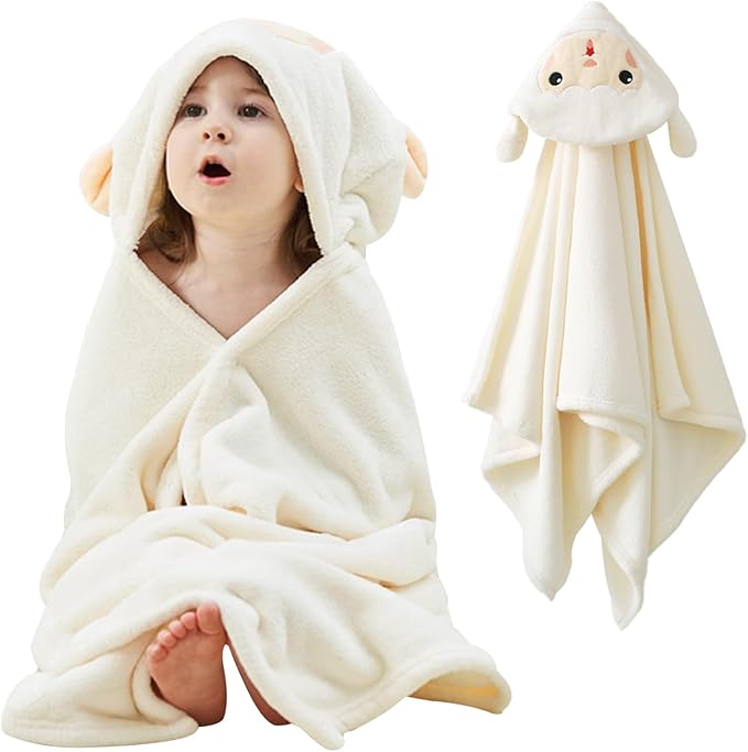 Toalla con capucha para niños
