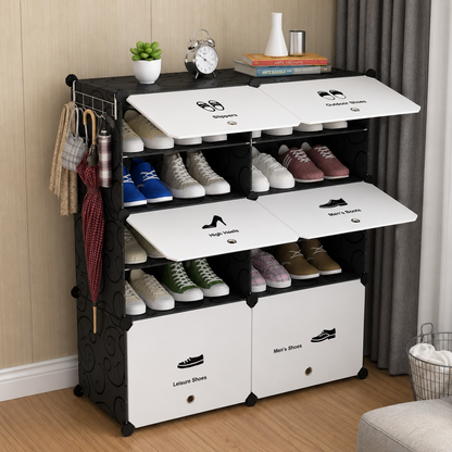 Zapatera Organizadora Armable con Puertas -  ENVIO GRATIS