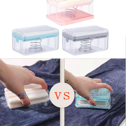 Dispensadora de detergente con rodillos para lavado a mano