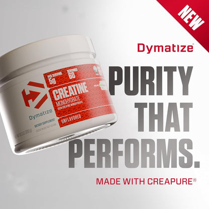 Creatina Dymatize CREAPURE® Monohidratada – 60 Porciones