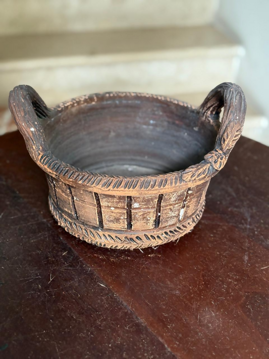 Canasta ceramica