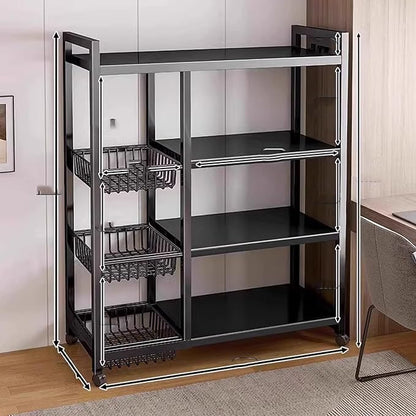 Estante de Cocina de acero inoxidable – Ruedas Incluidas