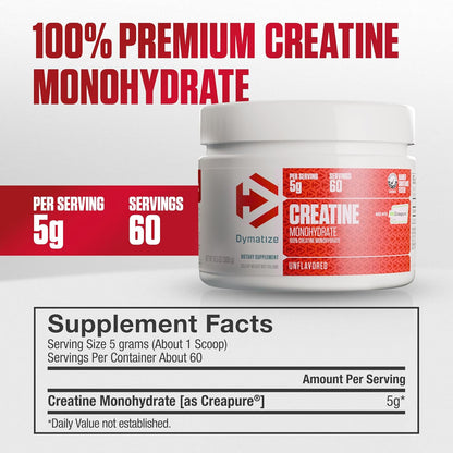 Creatina Dymatize CREAPURE® Monohidratada – 60 Porciones