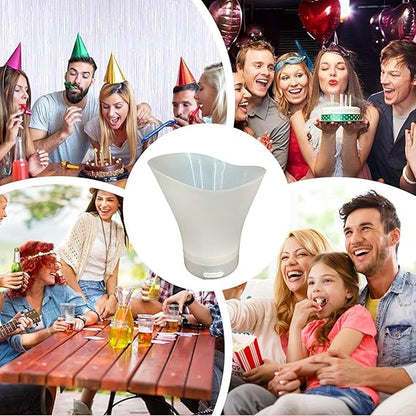 Hielera - Parlante LED para bebidas frias