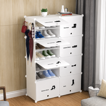 Zapatera Organizadora Armable con Puertas -  ENVIO GRATIS