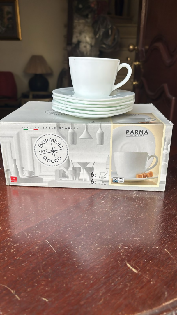 Set tazas platos cafe