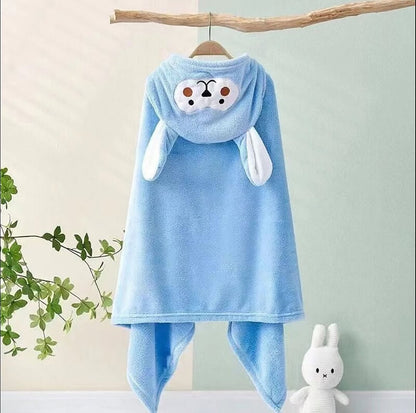 Toalla con capucha para niños