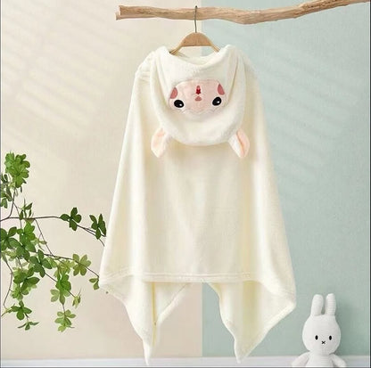 Toalla con capucha para niños