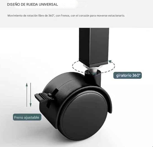 Estante de Cocina de acero inoxidable – Ruedas Incluidas