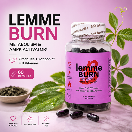 Lemme Burn – Metabolism & AMPK Activator | 60 cápsulas