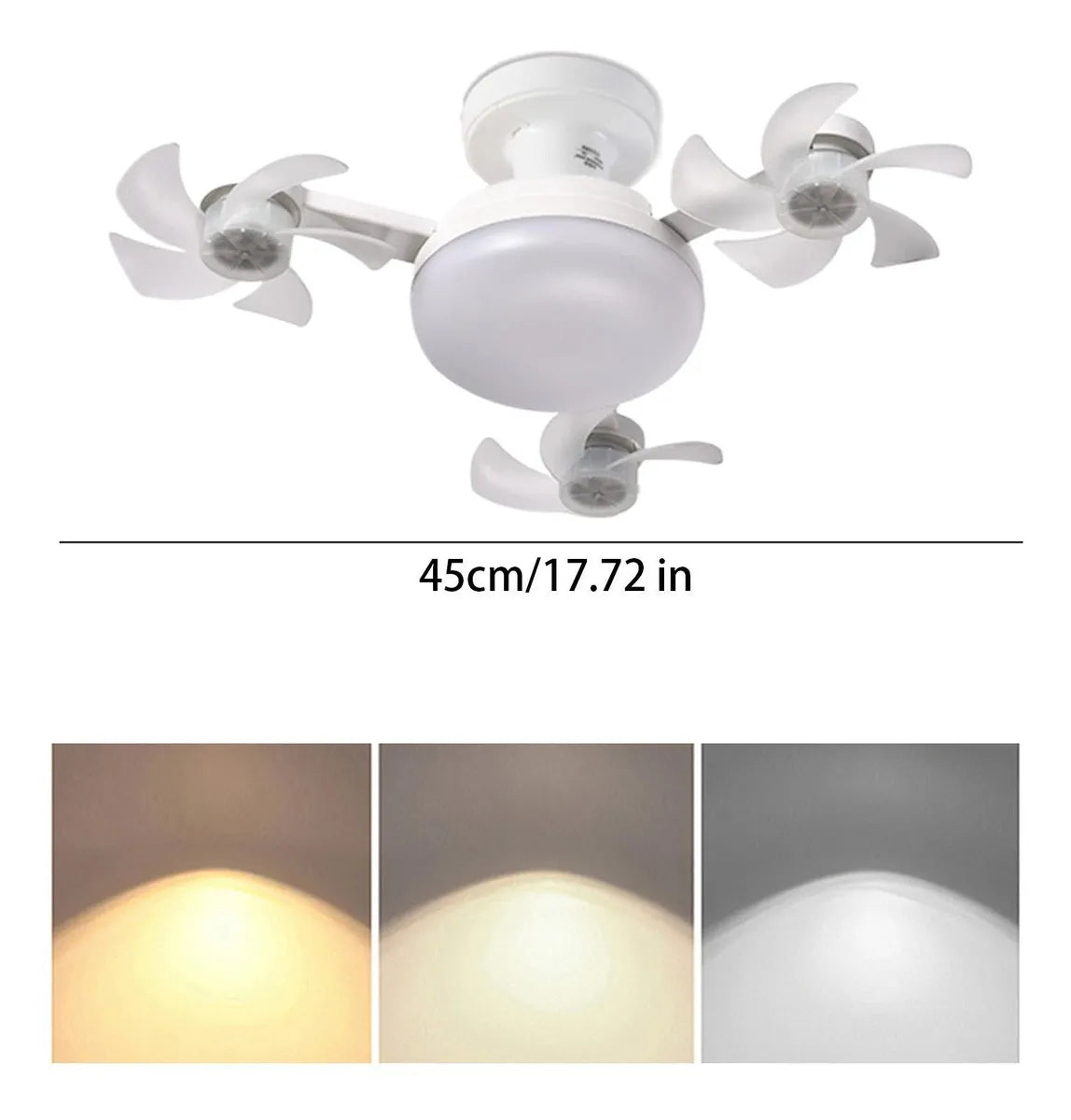 Ventilador con Luz – Frescura y Iluminación en un Solo Producto