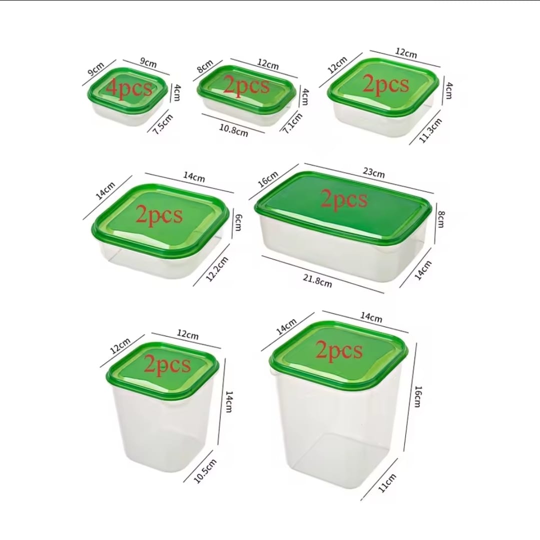 Set de Recipientes para Cocina – Organización Total en tu Hogar (17 Piezas)