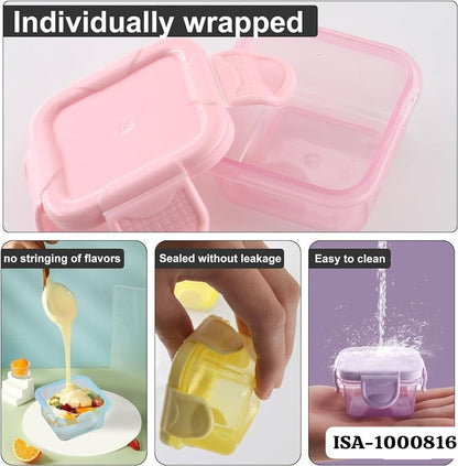Set de Mini Recipientes Herméticos 4 Piezas