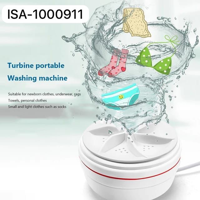 Mini Lavadora Portátil USB Ultrasónica