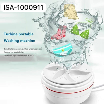 Mini Lavadora Portátil USB Ultrasónica