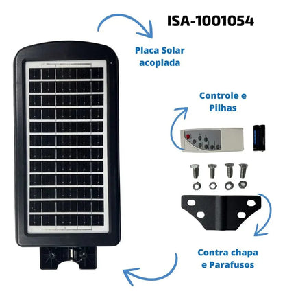 Lámpara Solar LED para Exteriores 500W