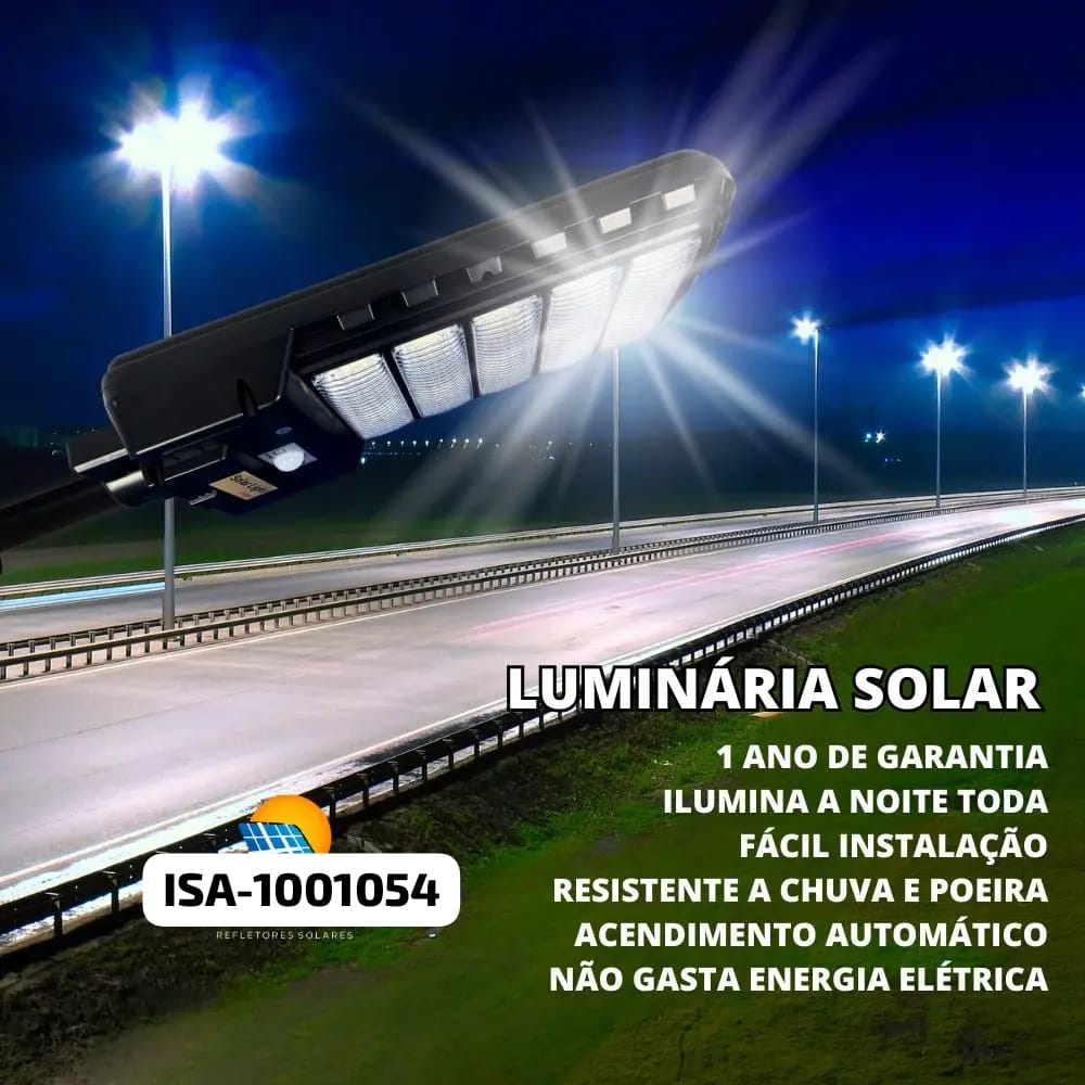 Lámpara Solar LED para Exteriores 500W