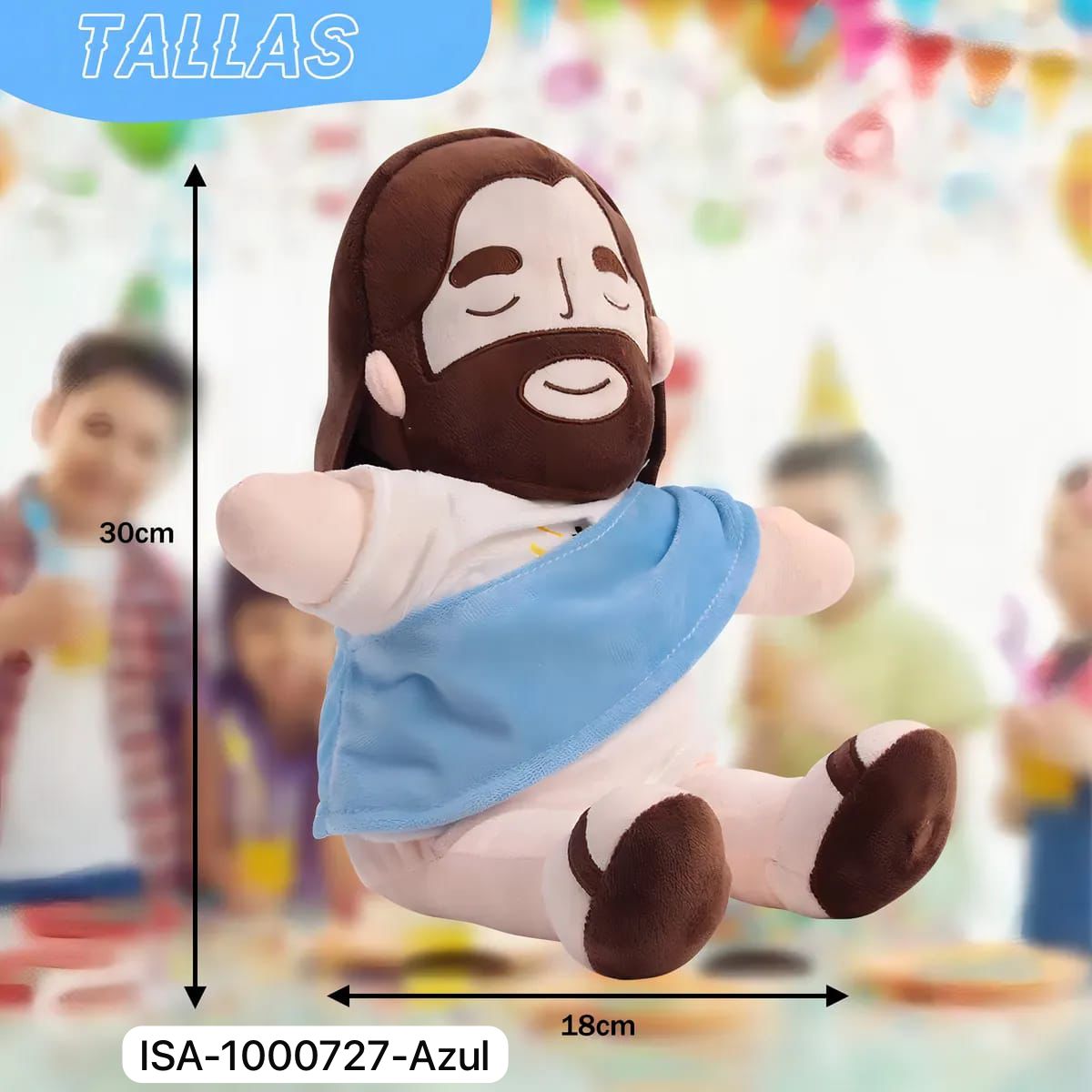Peluche De Jesús Relajante con Respiración y Sonido