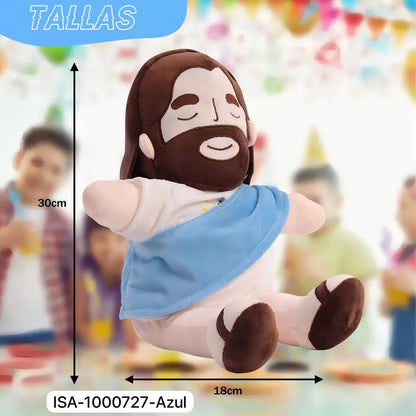 Peluche De Jesús Relajante con Respiración y Sonido