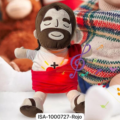 Peluche De Jesús Relajante con Respiración y Sonido