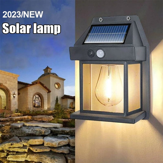 Lámpara solar para patio