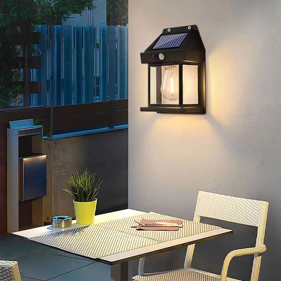 Lámpara solar para patio