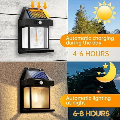 Lámpara solar para patio