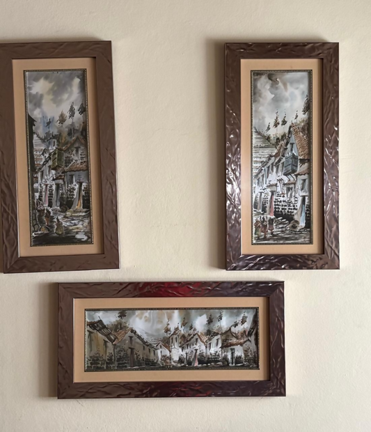 Set de 3 cuadros