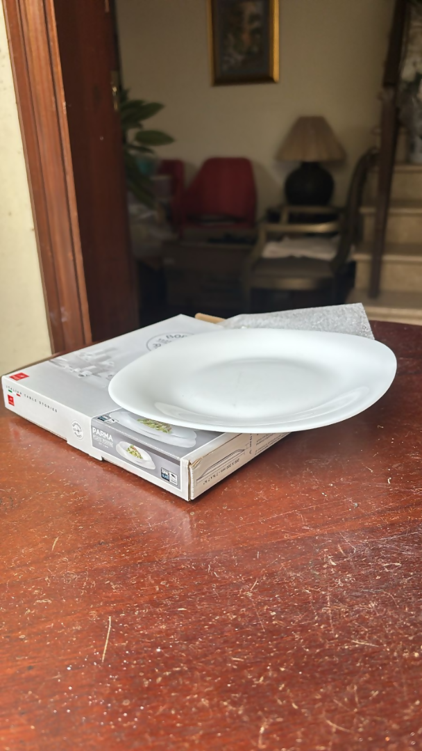 Plato postre parma