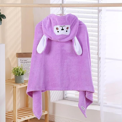 Toalla con capucha para niños