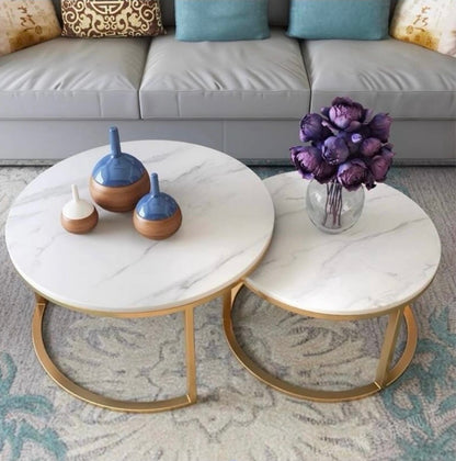Mesa de Centro Redonda para Sala – Práctica, Elegante y Versátil