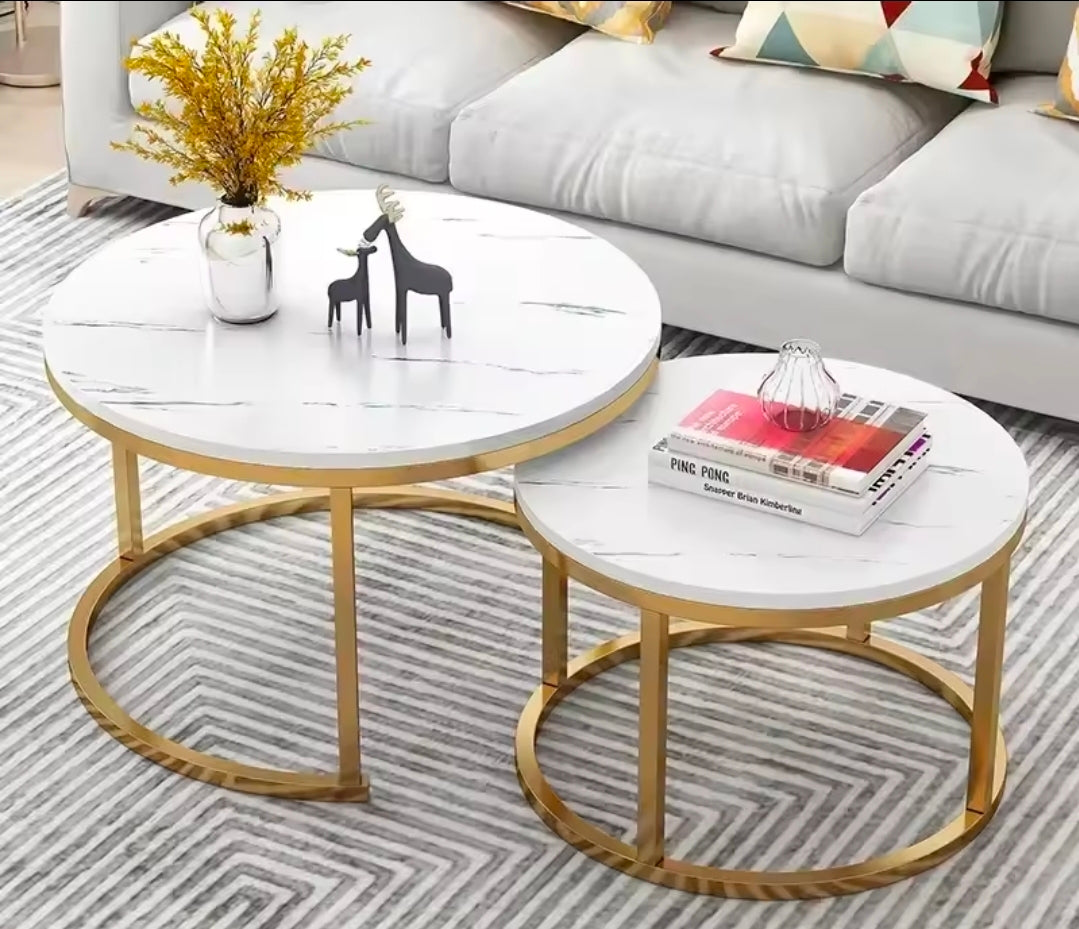 Mesa de Centro Redonda para Sala – Práctica, Elegante y Versátil