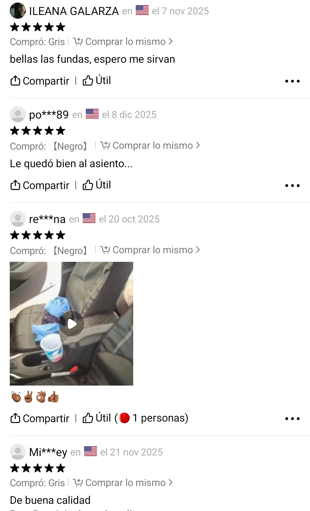 Set de Forros para Asiento de Carro – Protege y Renueva tu Vehículo