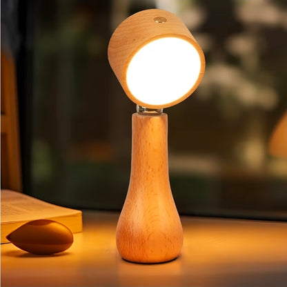 Lámpara LED de Mesa, Giratoria 360° – Iluminación Ajustable
