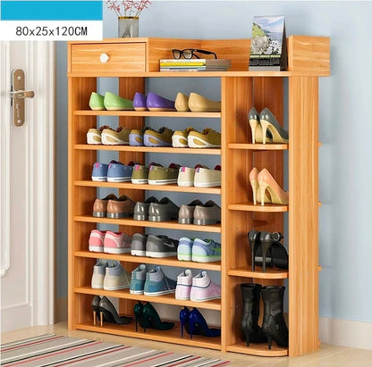 Zapatera organizador de madera MDF laminada