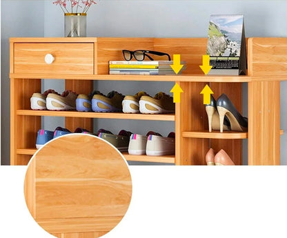 Zapatera organizador de madera MDF laminada
