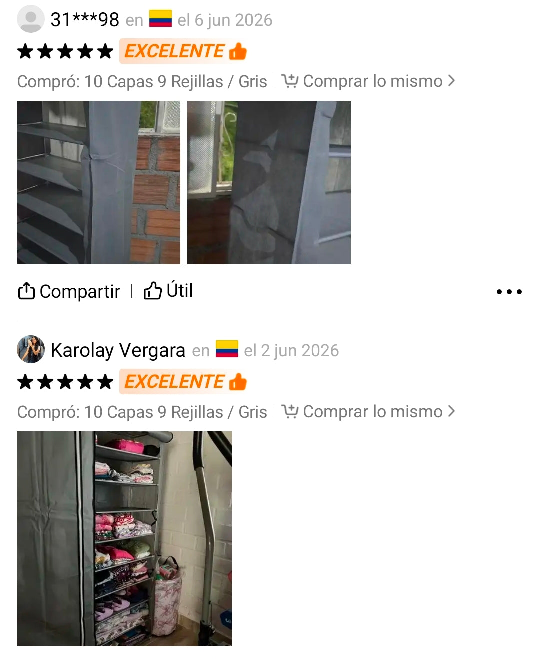Zapatera Alta de 9 Niveles con Cubierta