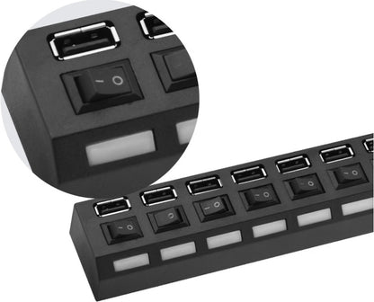 Hub USB de 7 Puertos
