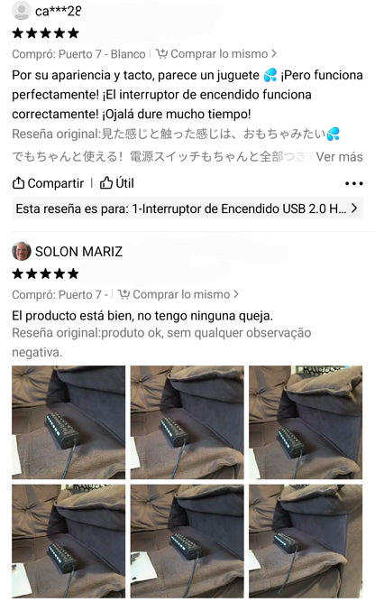 Hub USB de 7 Puertos