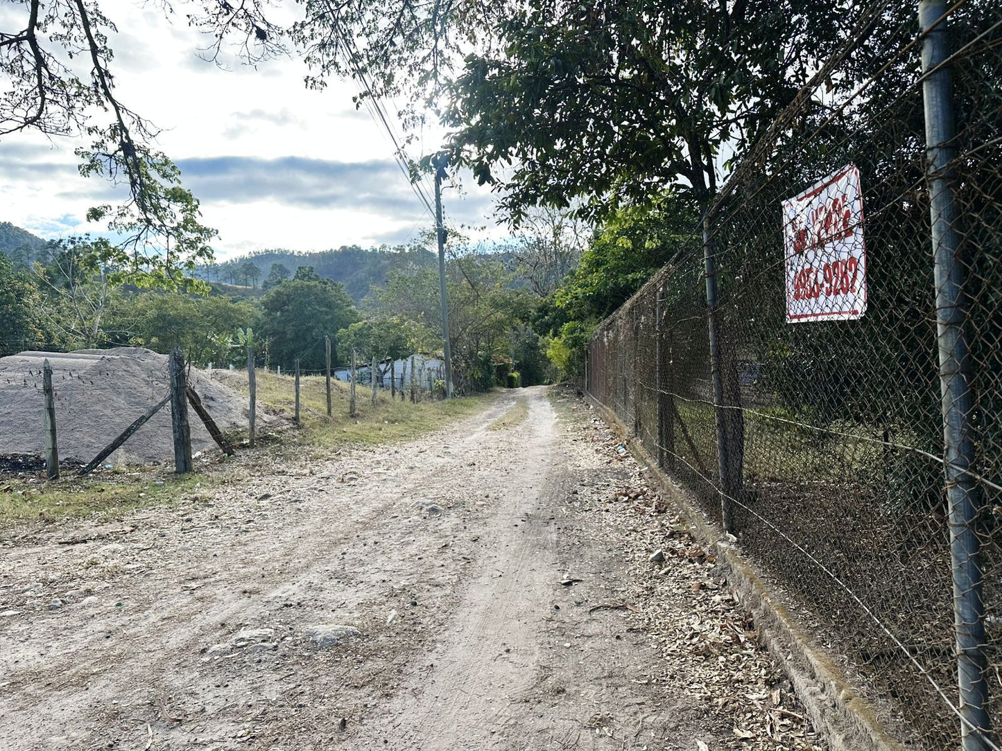 Finca amplia en Galeras, Francisco Morazán cerca de Zamorano con casa y pozo de agua