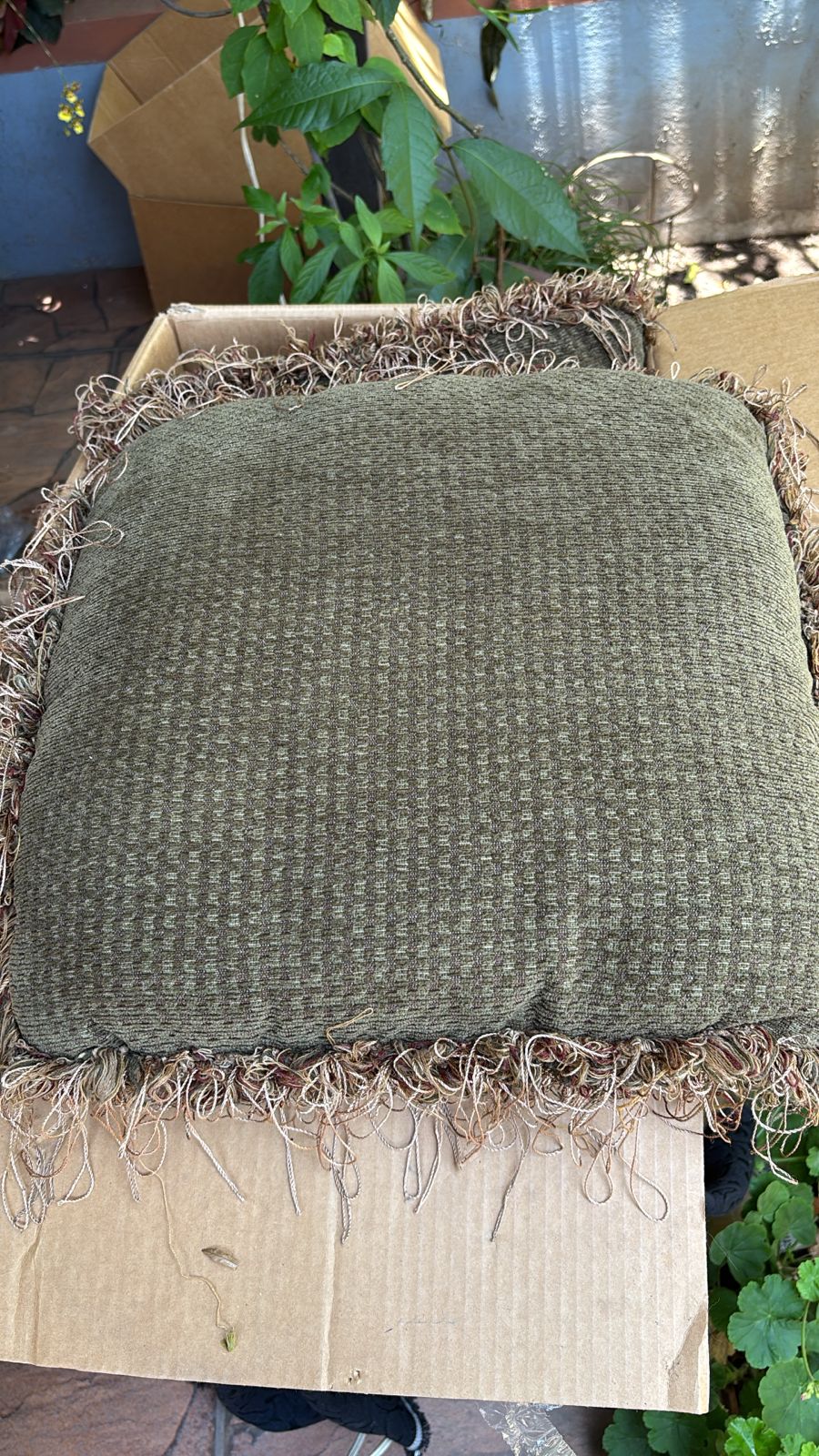 Set 4 cojines para muebles
